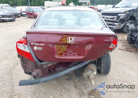 2012 Honda Civic Ex z USA, uszkodzony, nr VIN 2HGFB2F87CH586968